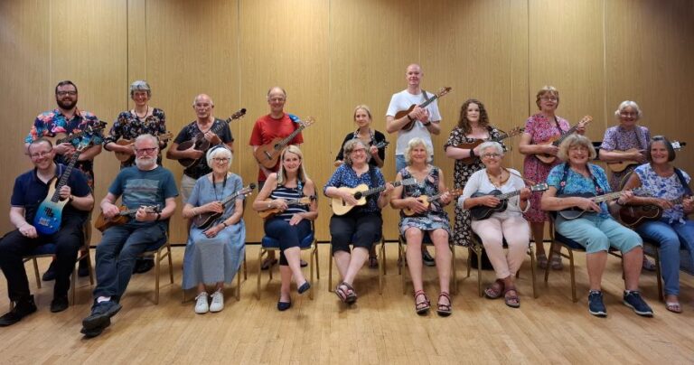 Lloyd and his ukes